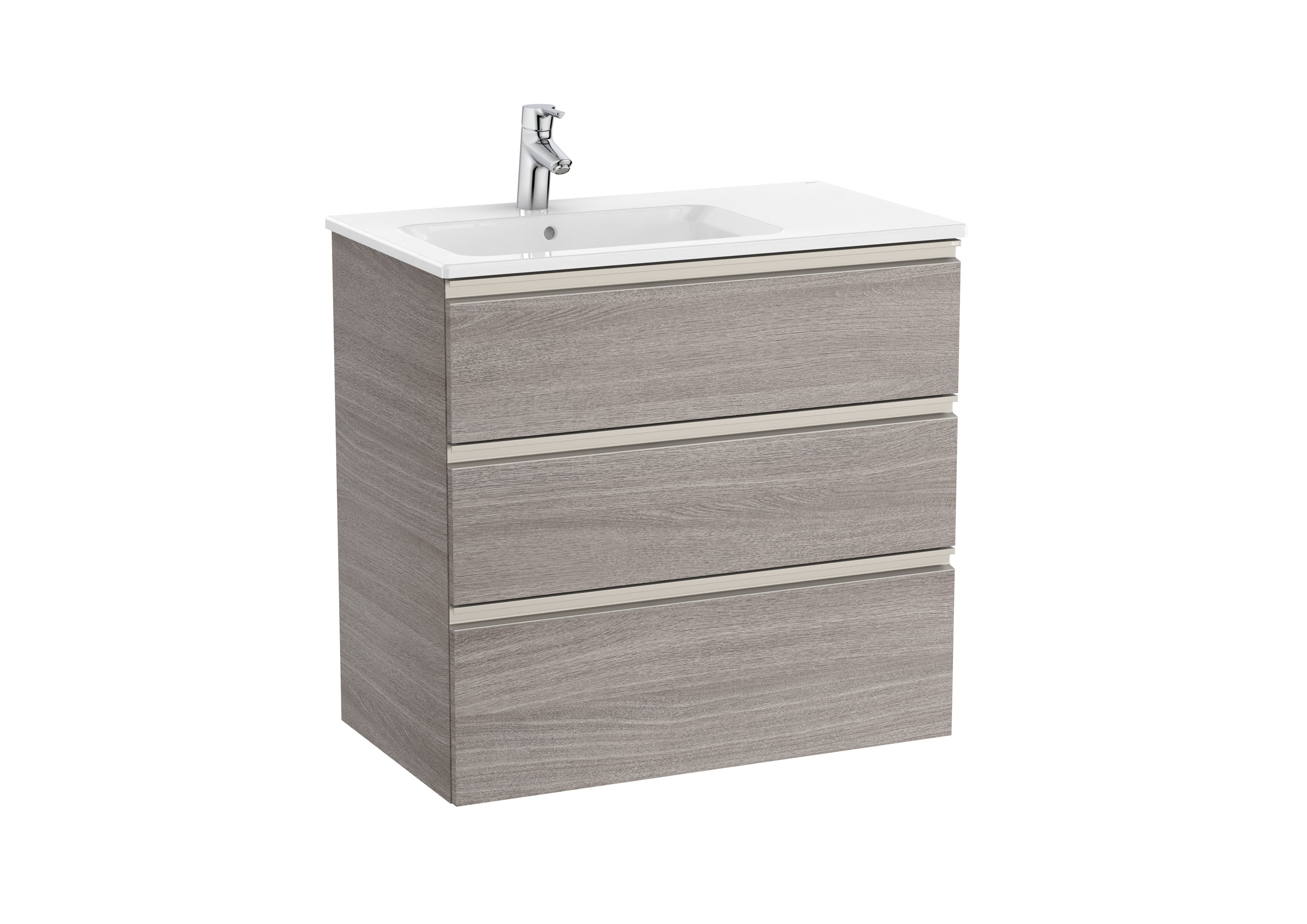 Mobili con lavabo City oak The Gap A851487402 Roca