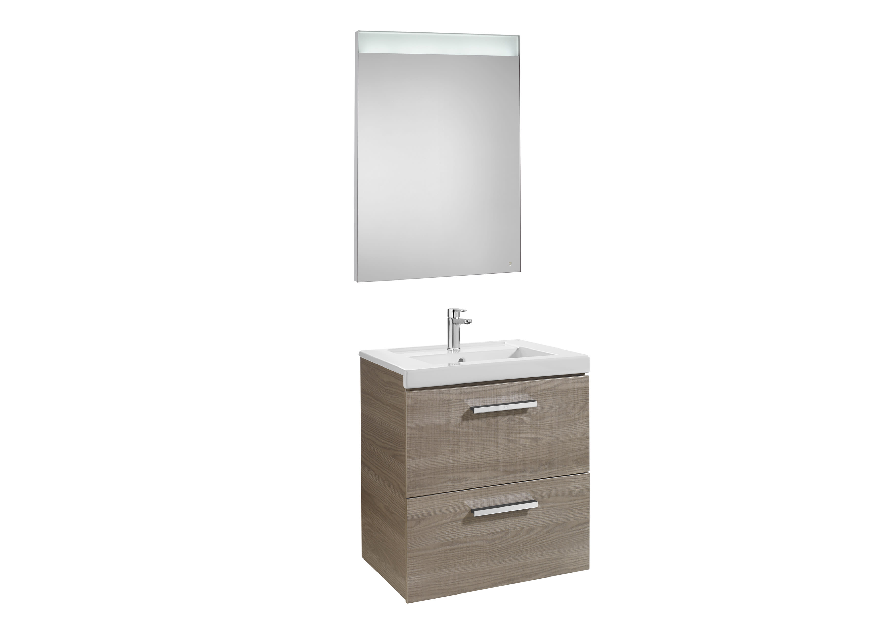 Mobili con lavabo Frassino Prisma A855935321 Roca