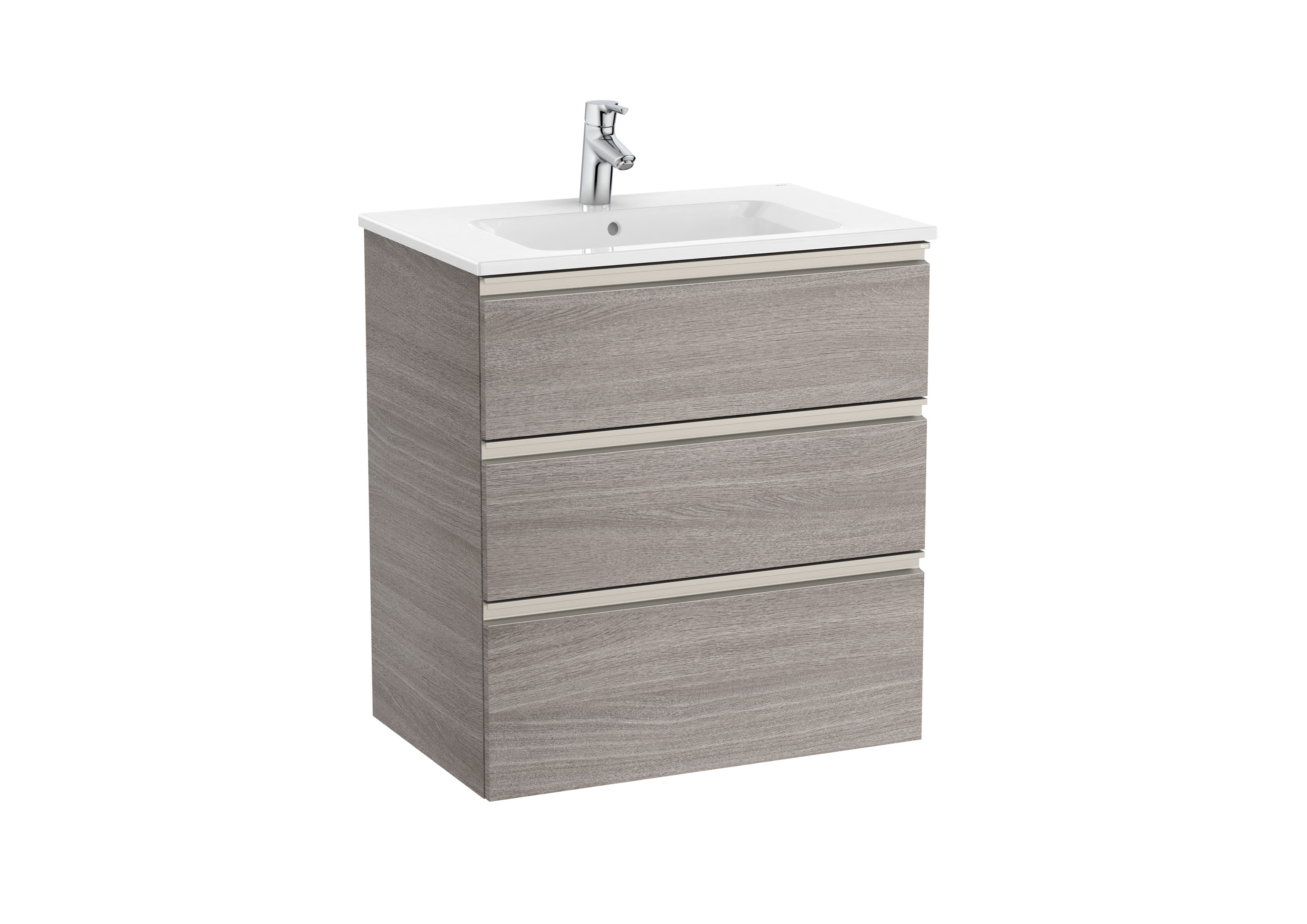 Mobili con lavabo City oak The Gap A851485402 Roca