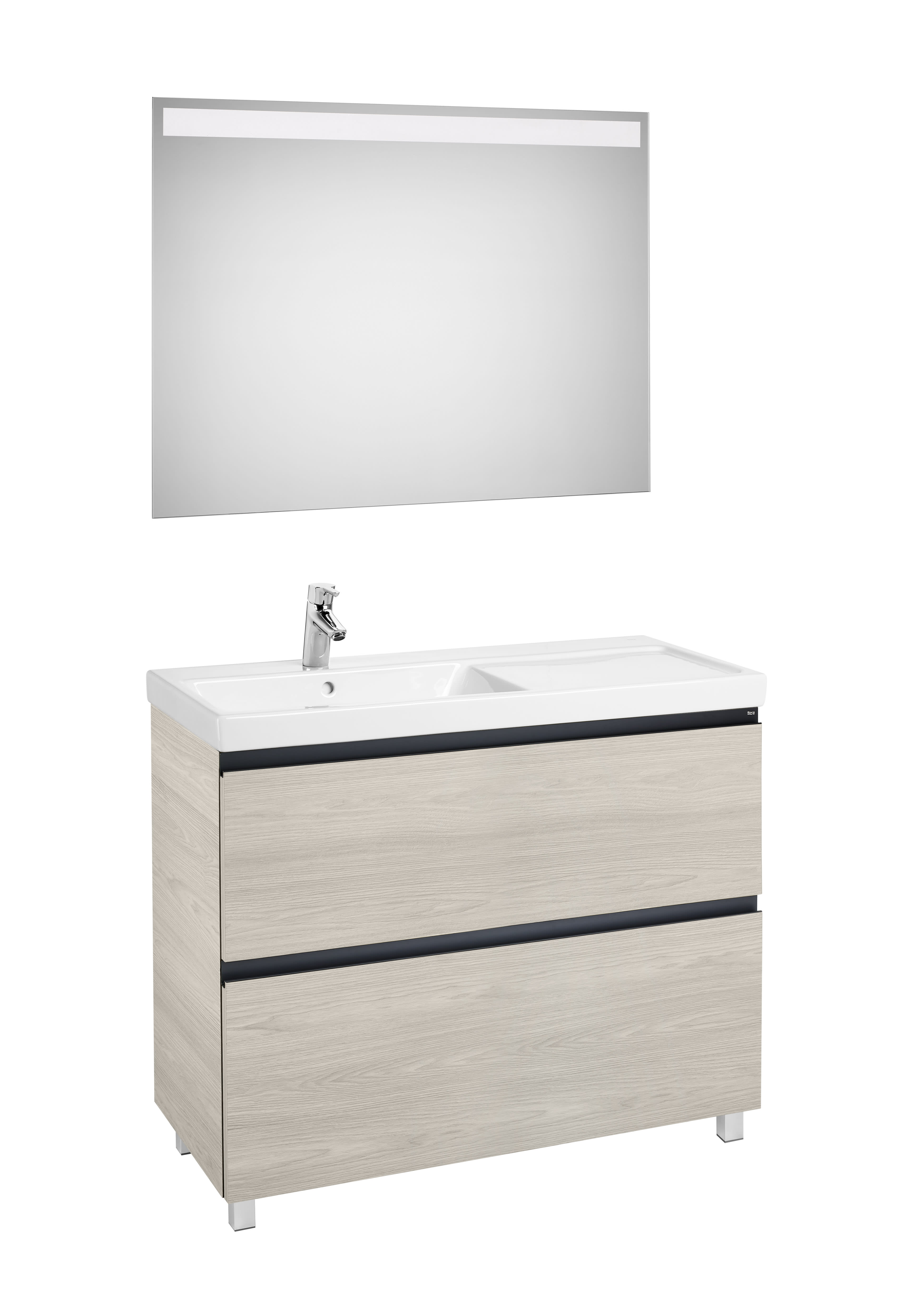 Mobili con lavabo Nordic Ash Lander A851432434 Roca