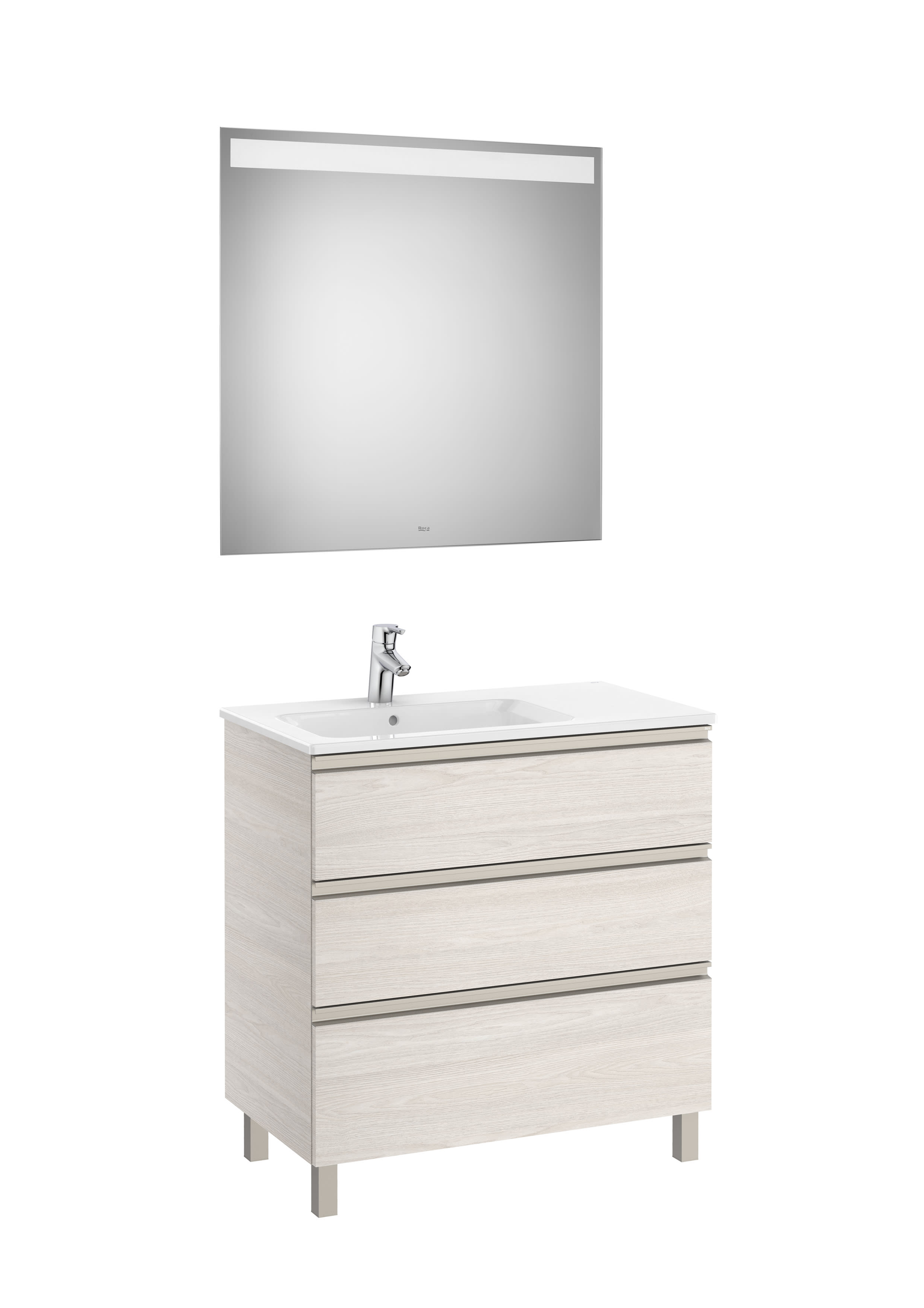 Mobili con lavabo Nordic Ash The Gap A851520434 Roca