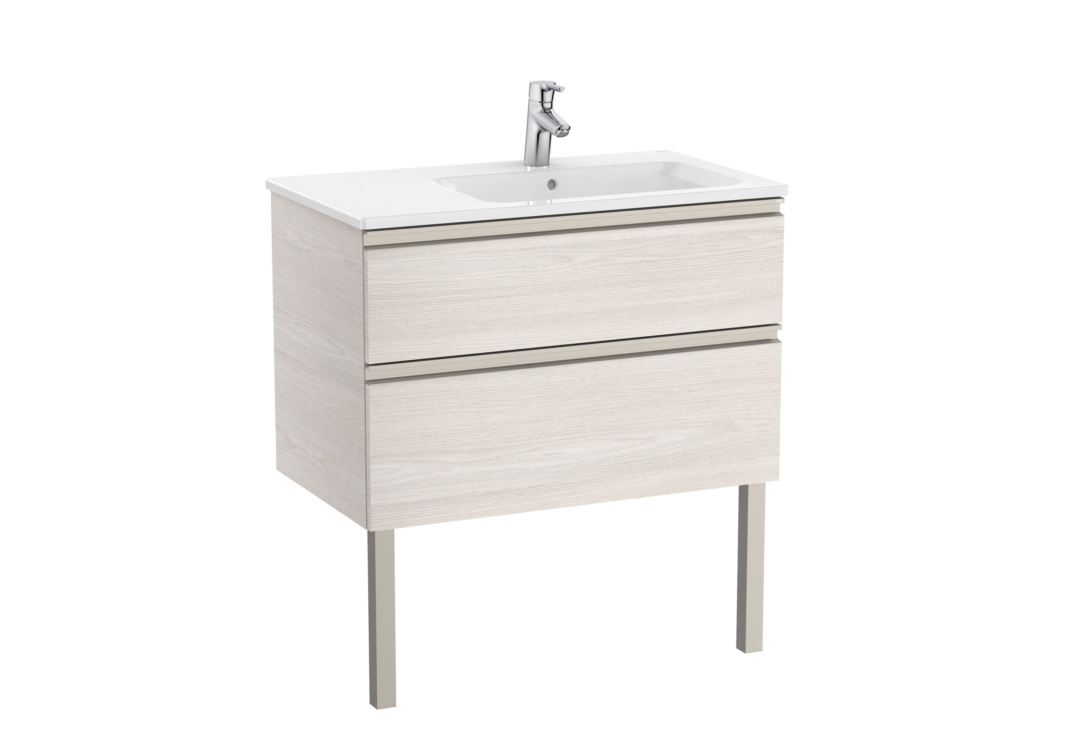 Mobili con lavabo Nordic Ash The Gap A851480434 Roca