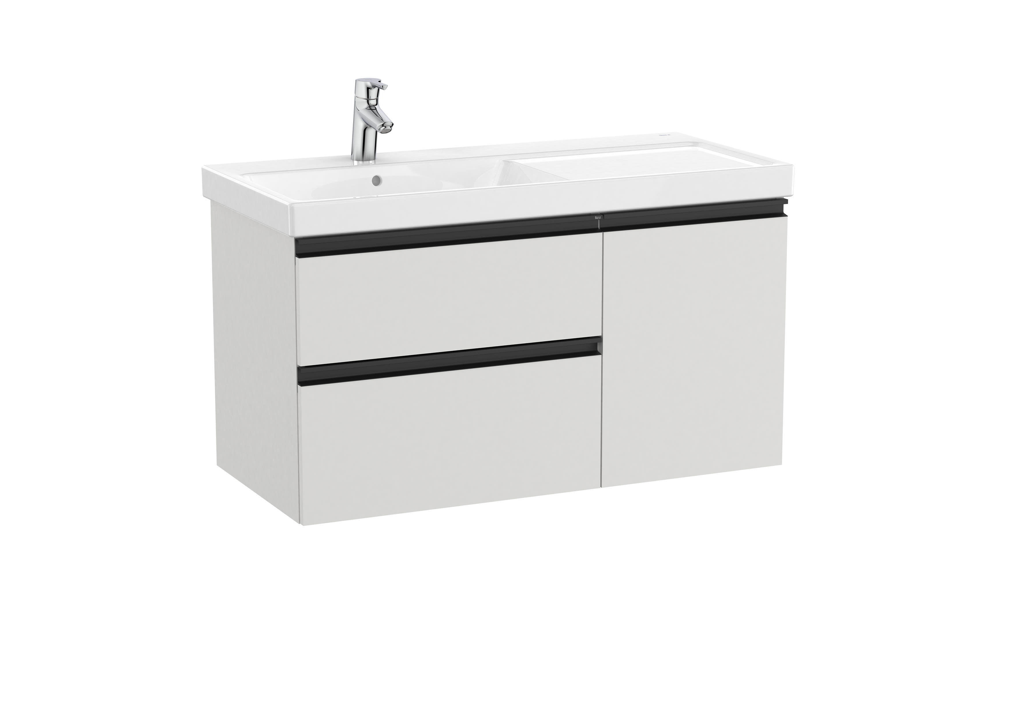 Mobili con lavabo Arctic grey Domi A851547447 Roca