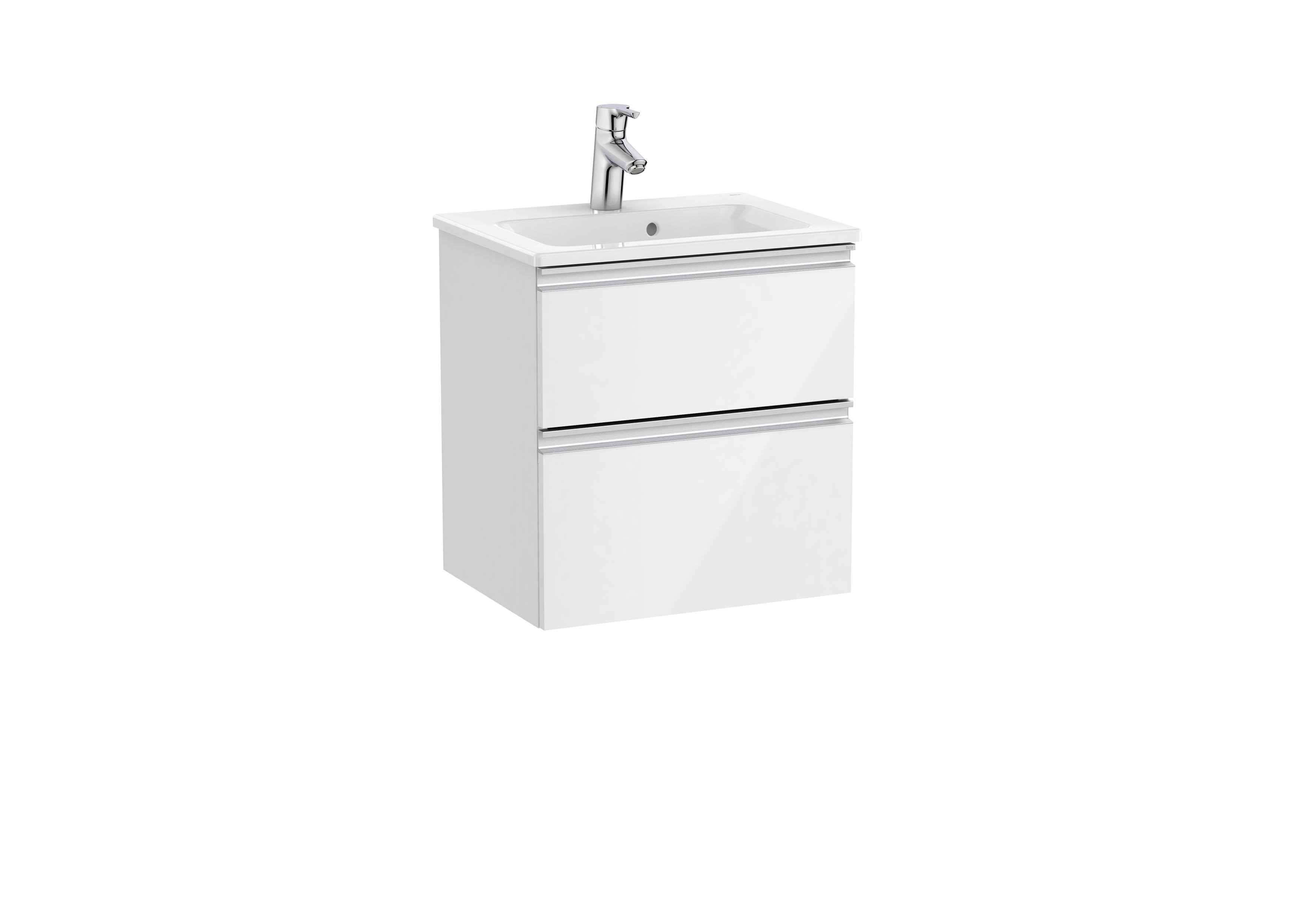 Mobili con lavabo Bianco lucido The Gap A851494806 Roca