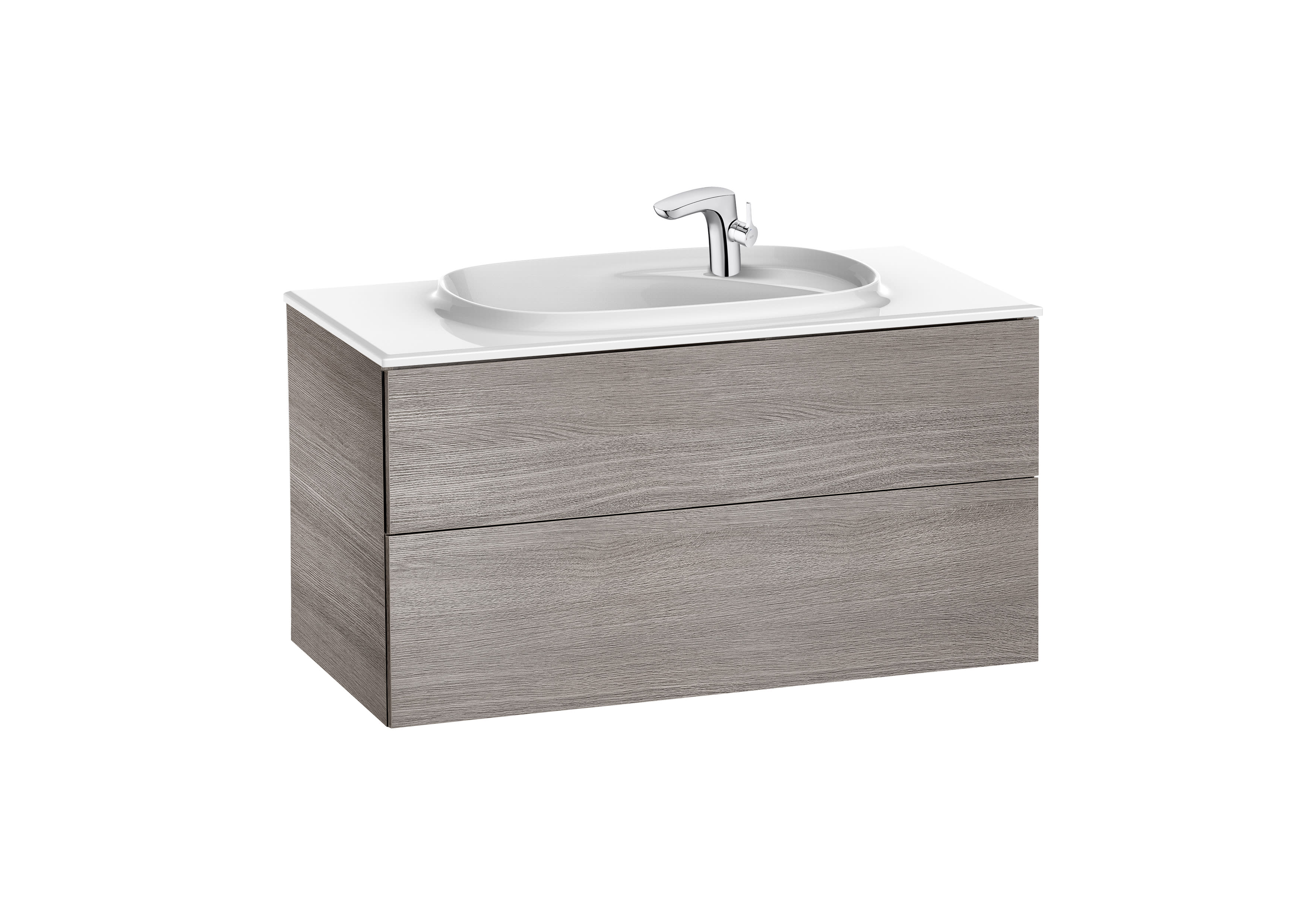 Mobili con lavabo City oak Beyond A851358402 Roca