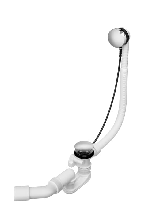 Scarico automatico Ø 52 con sifone per vasca
