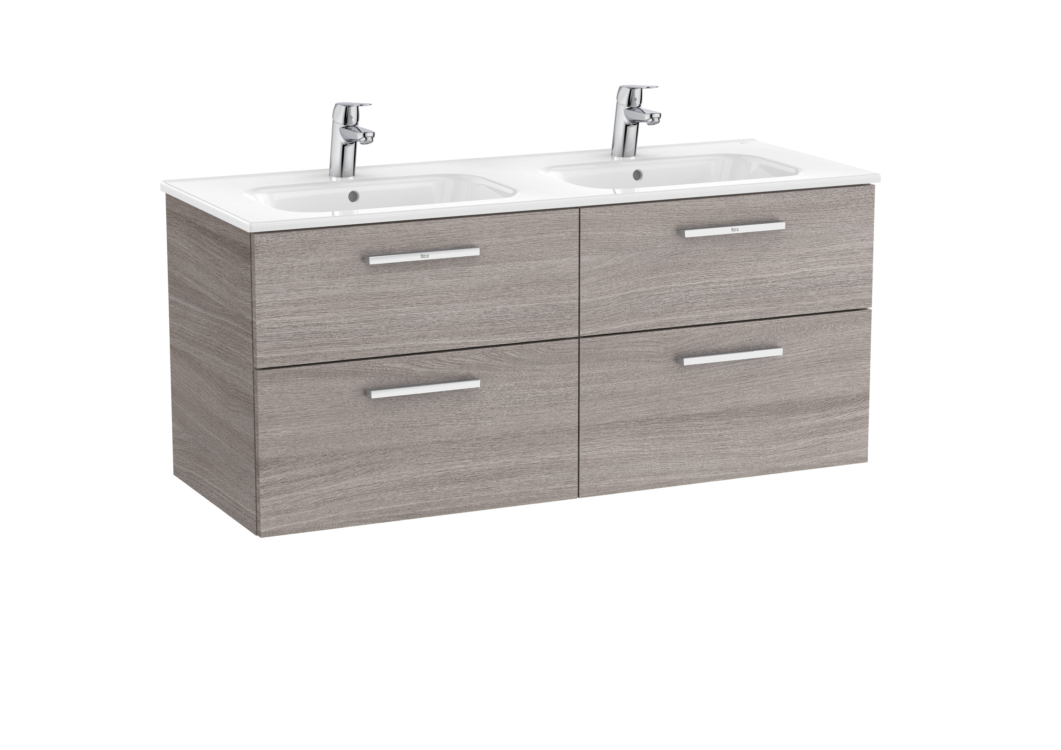 Mobili con lavabo City oak Victoria Basic A851599402 Roca