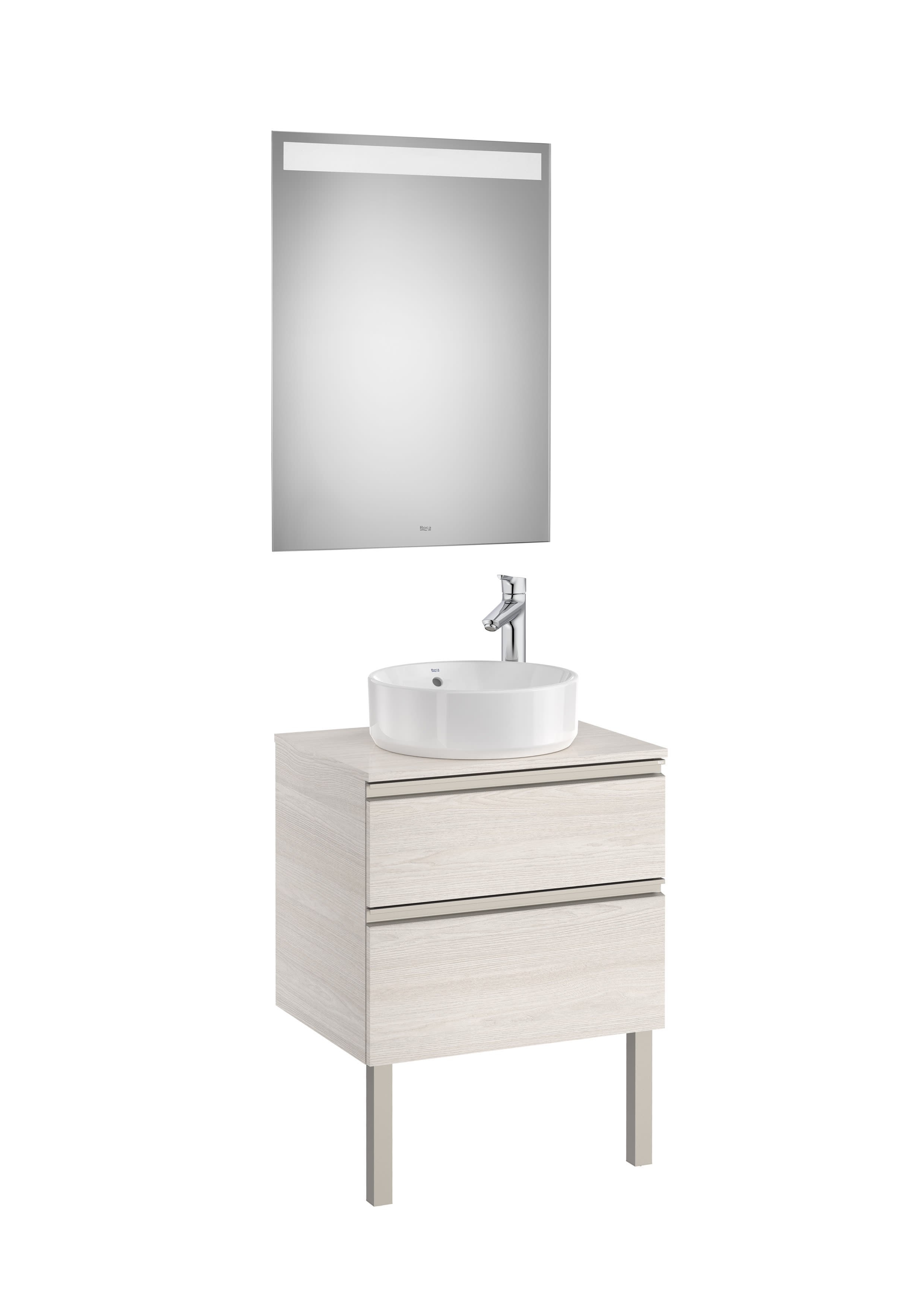 Mobili con lavabo Nordic Ash The Gap A851531434 Roca