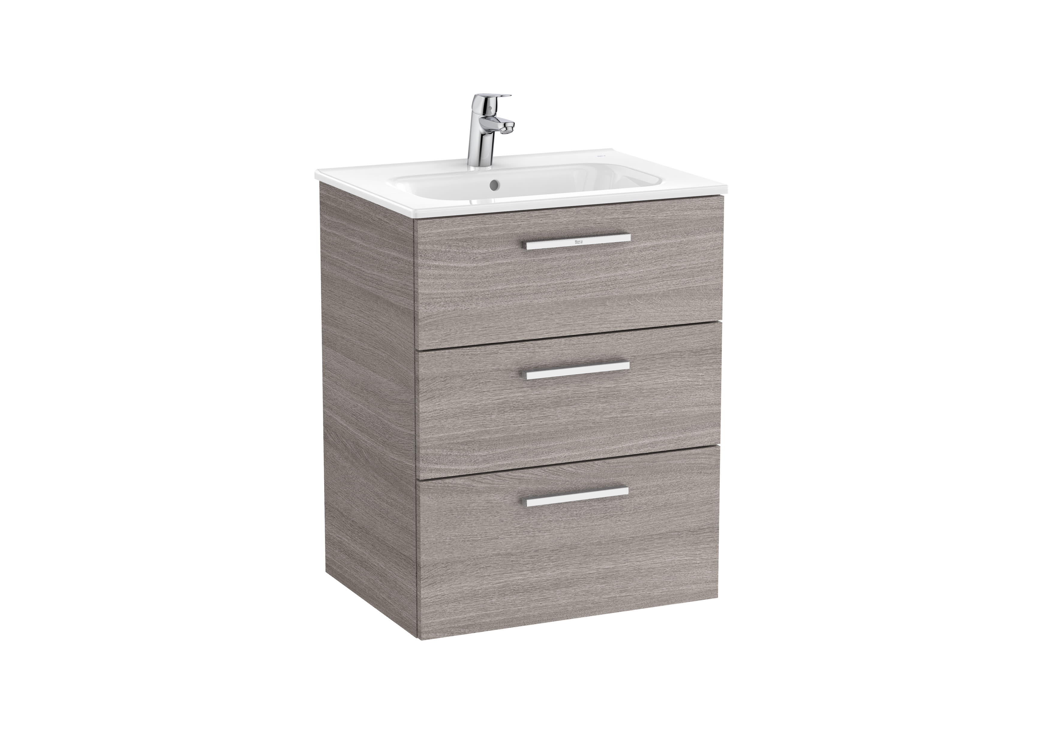 Mobili con lavabo City oak Victoria Basic A851596402 Roca