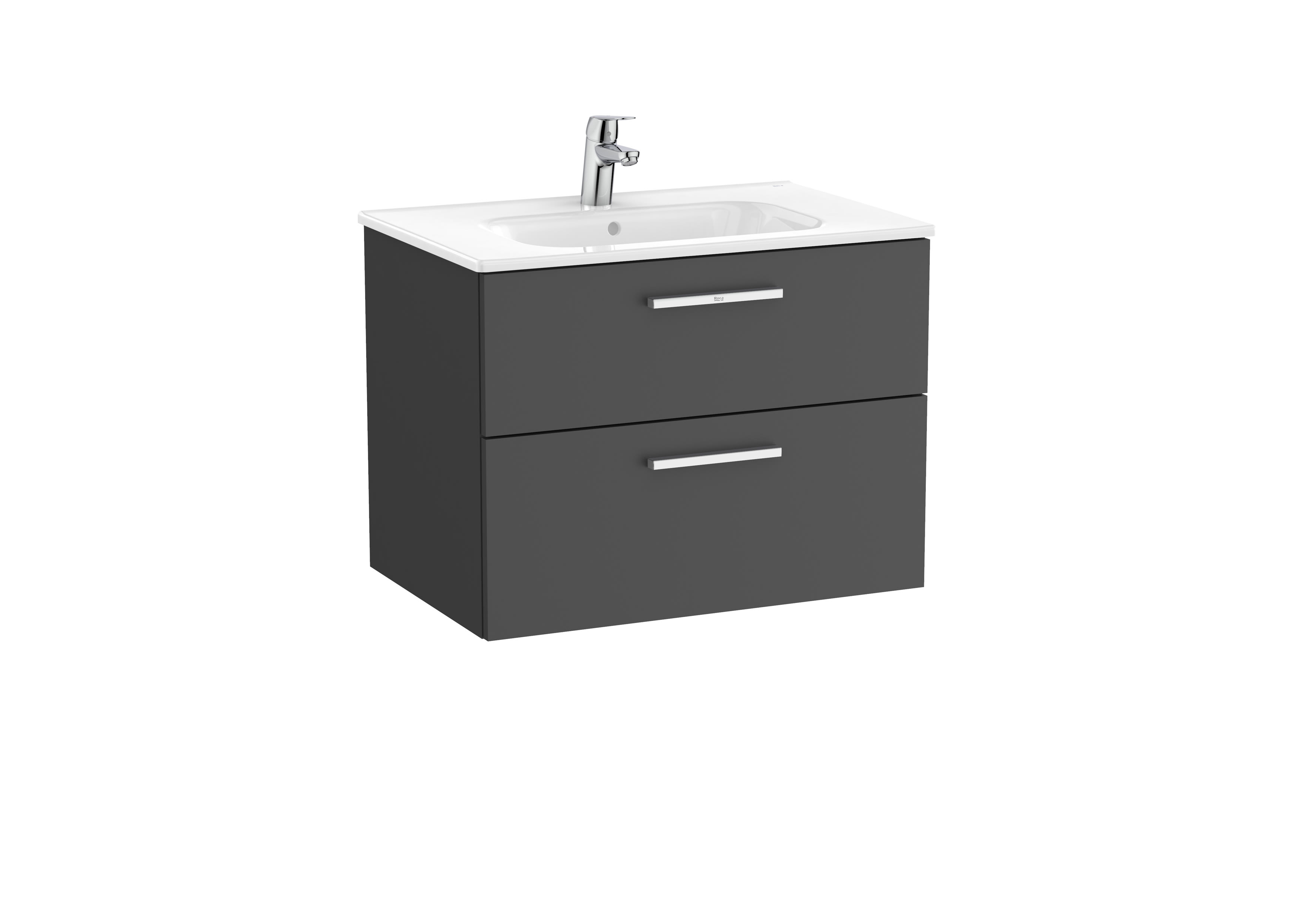 Mobili con lavabo Grigio antracite Victoria Basic A851593153 Roca