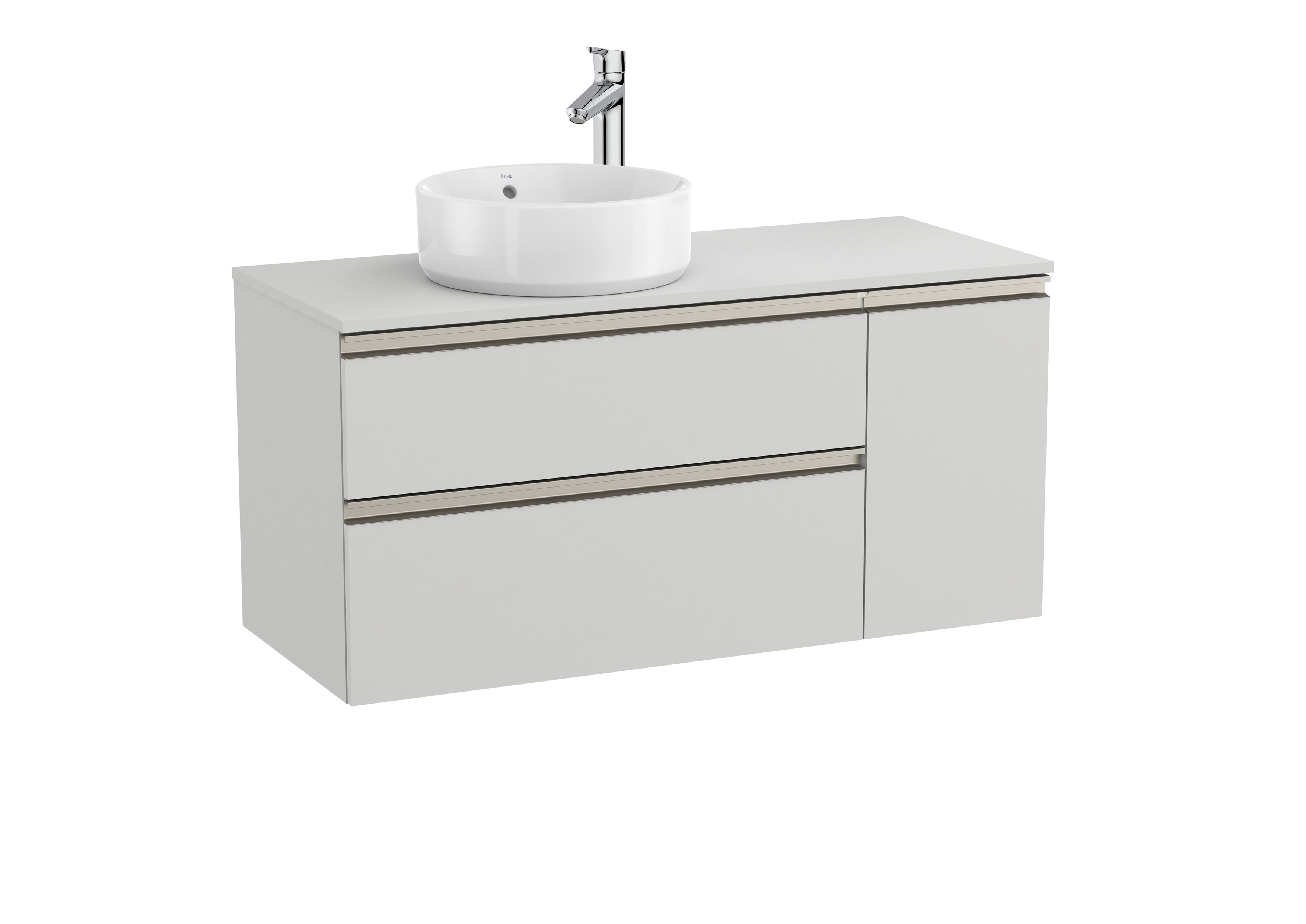 Mobili base per lavabo Arctic grey The Gap A851505447 Roca