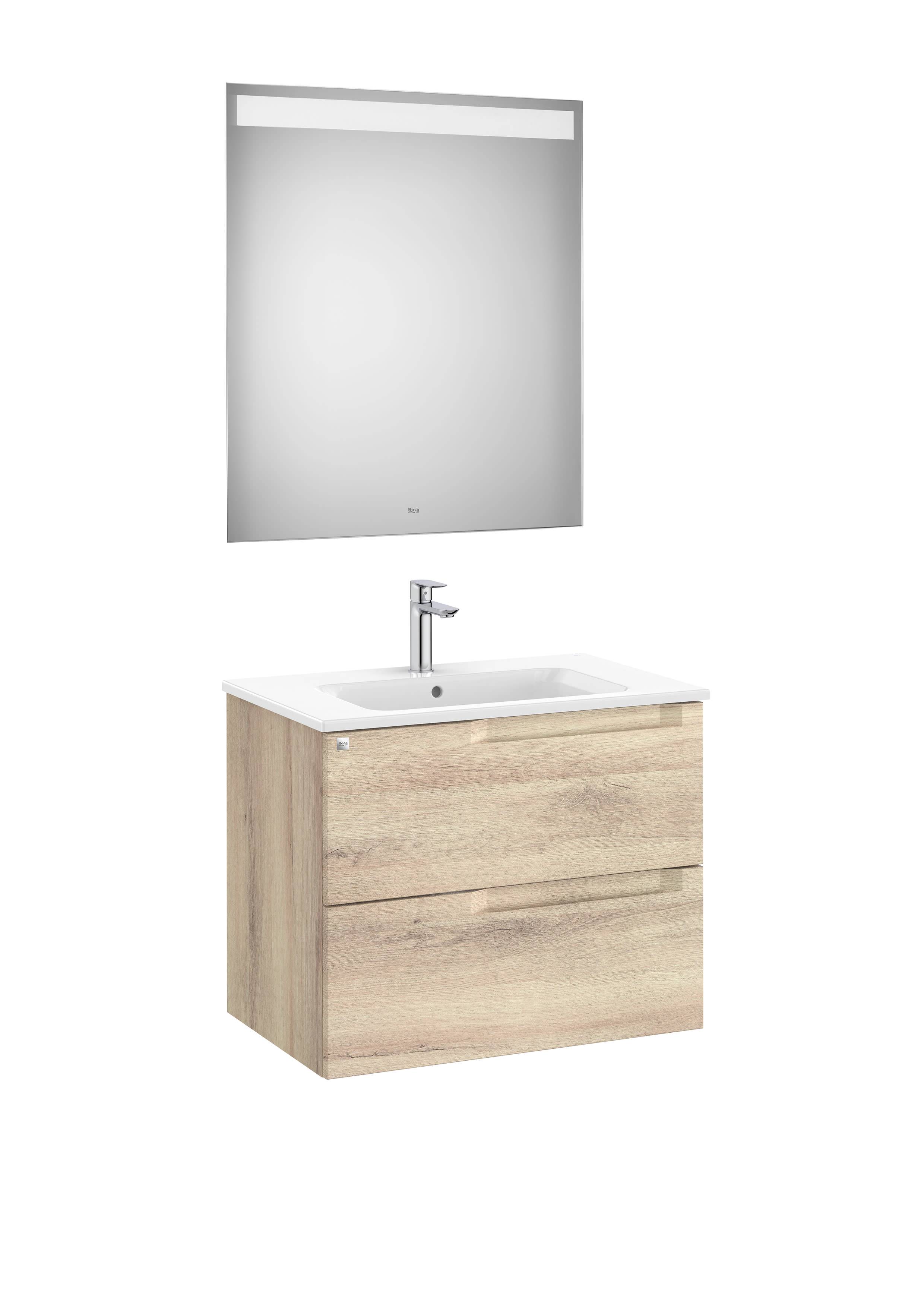 Mobili con lavabo Beige Wood Aleyda A851834524 Roca