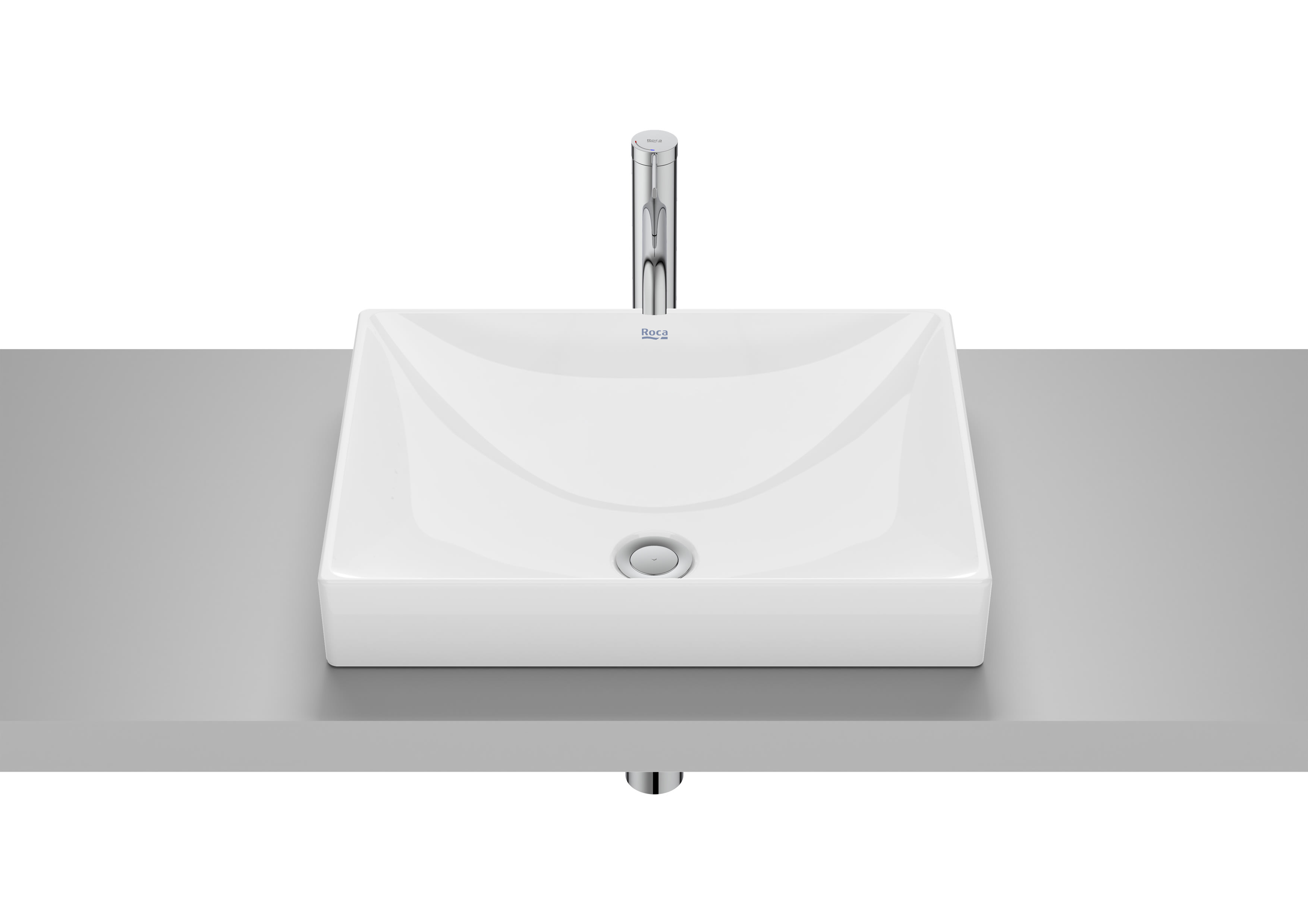 Lavabi da incasso soprapiano Bianco Ona A32768K000 Roca