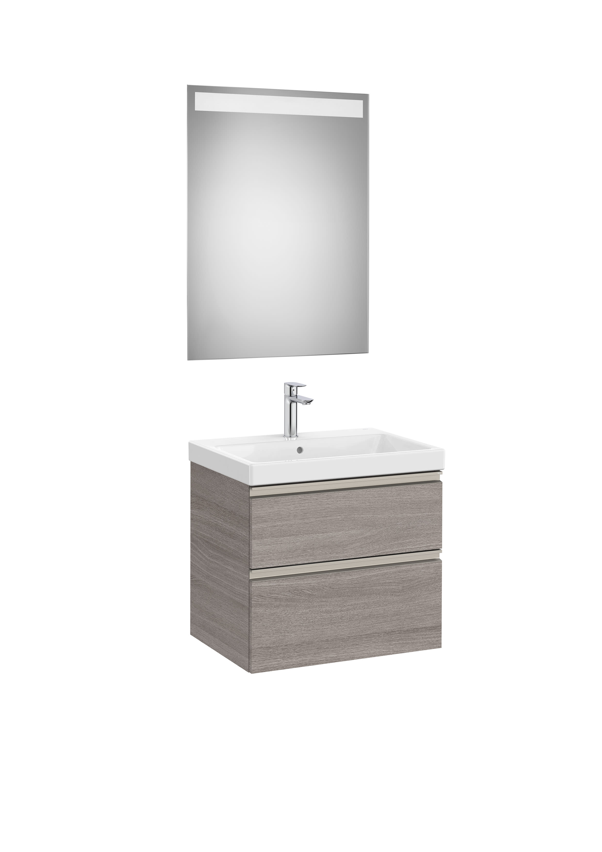 Mobili con lavabo City oak The Gap A851974402 Roca
