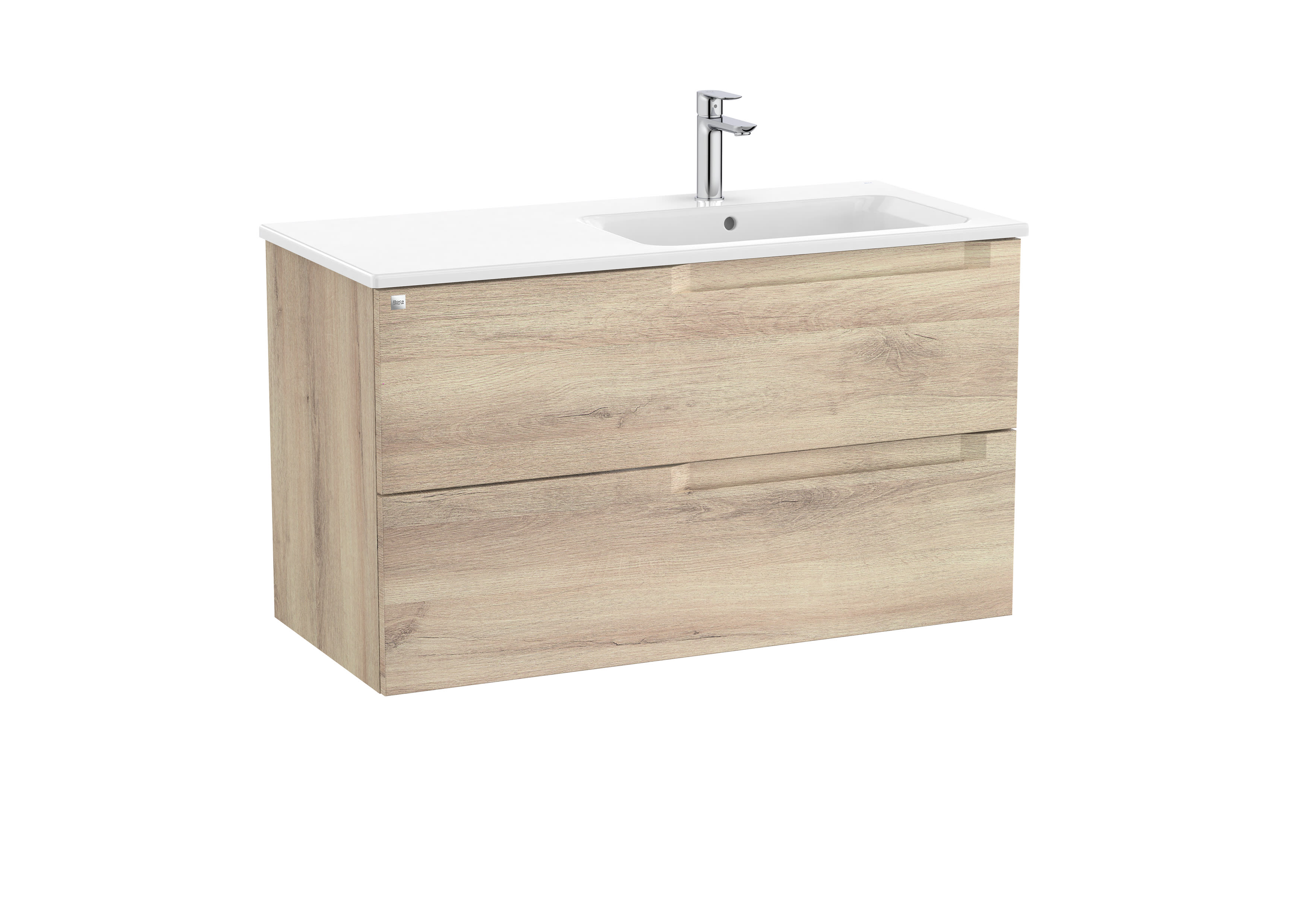 Mobili con lavabo Beige Wood Aleyda A851818524 Roca