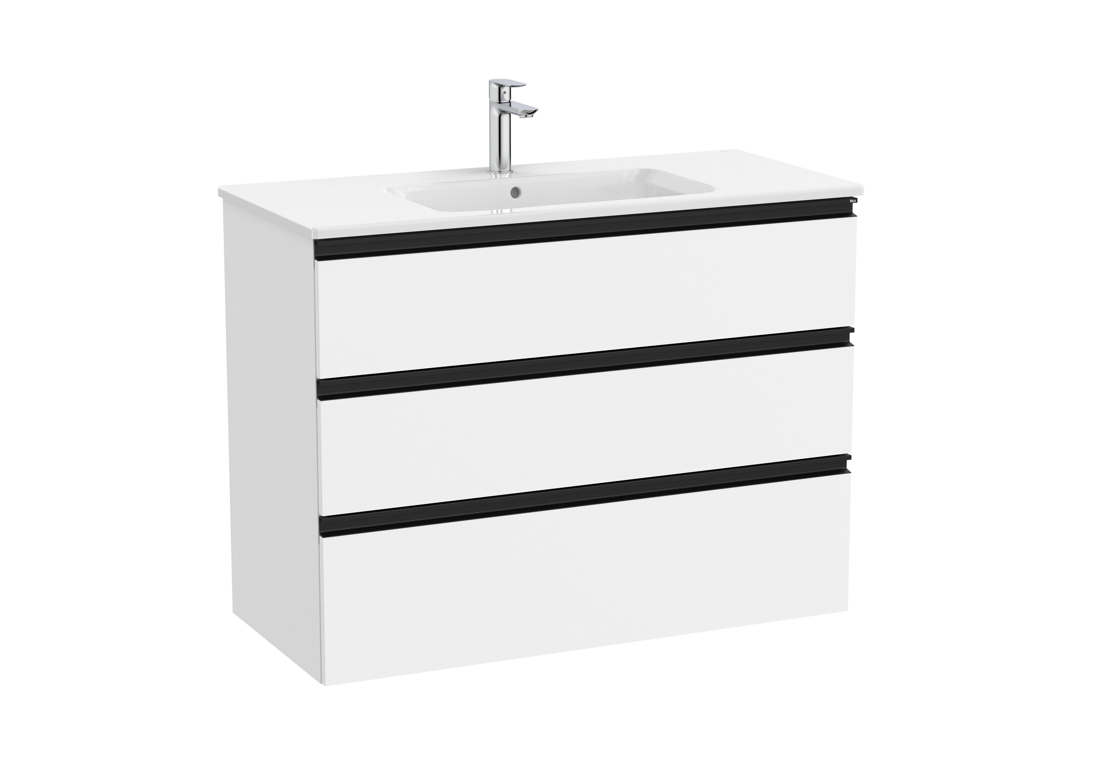 Mobili con lavabo White Matt The Gap A851853509 Roca