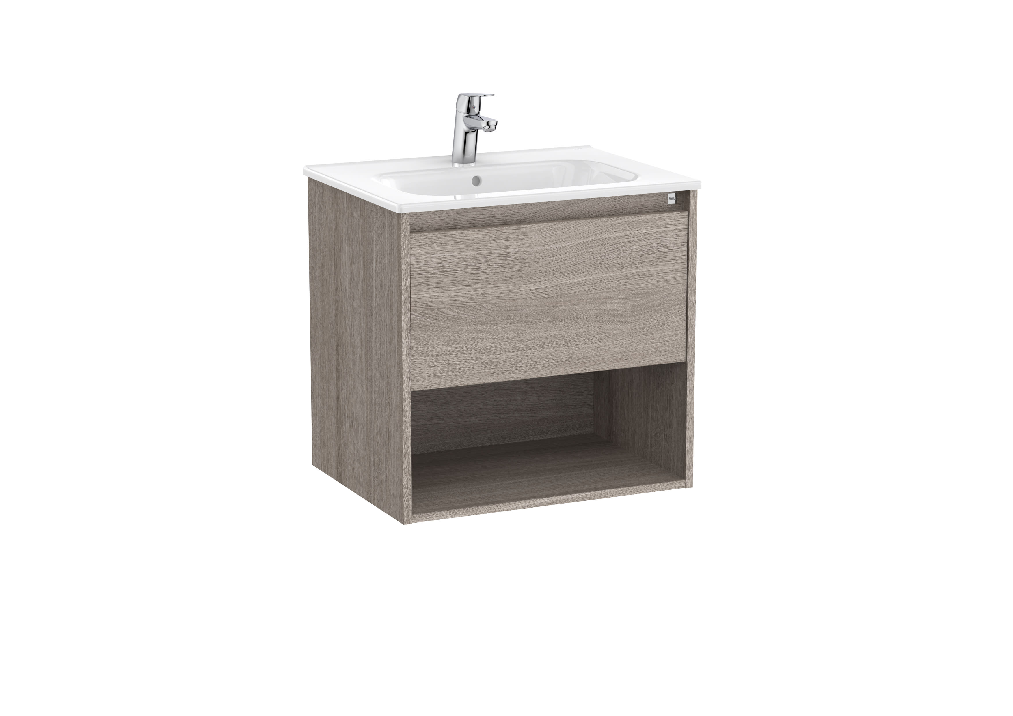 Mobili con lavabo City oak Tenor A852079402 Roca