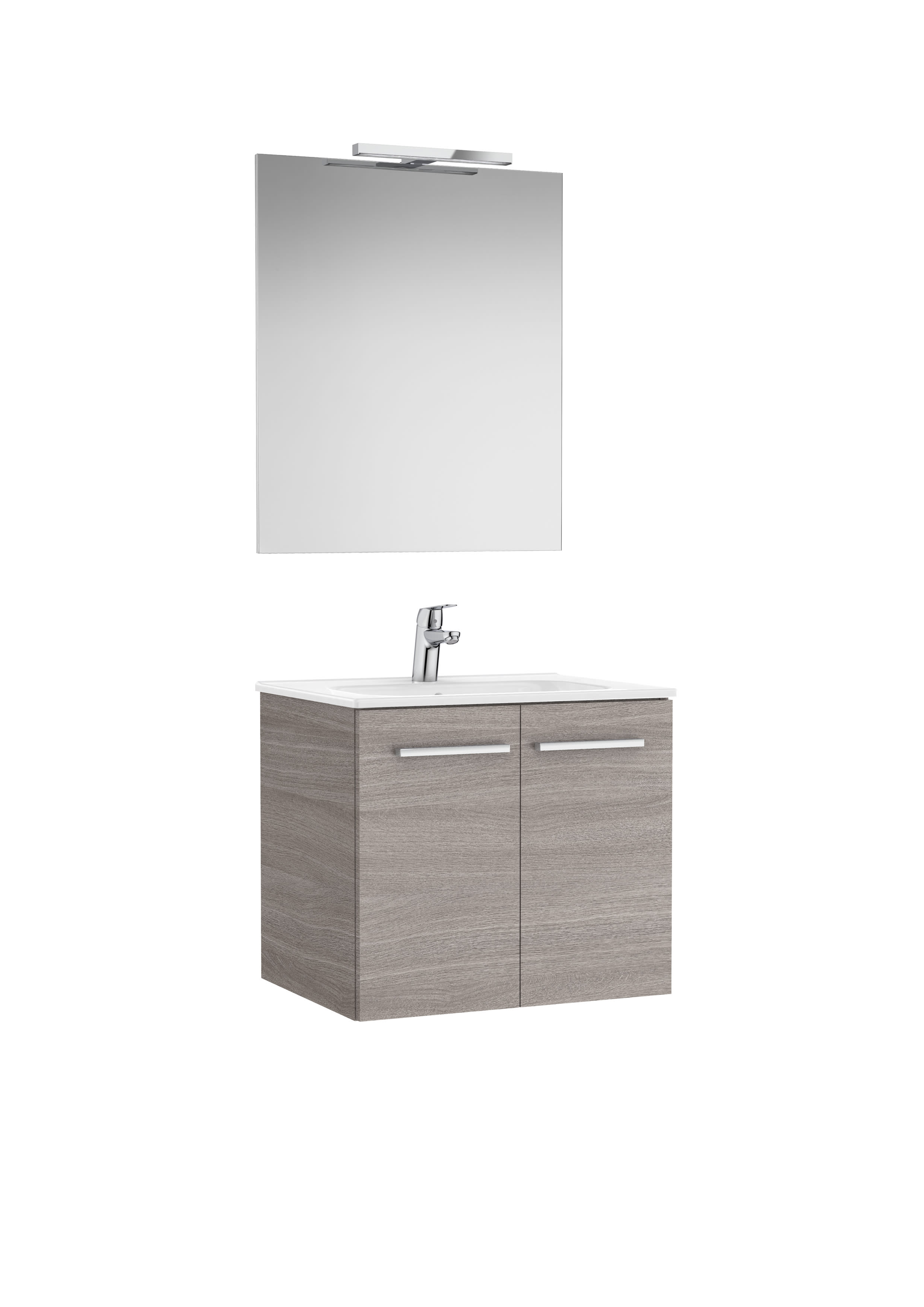 Mobili con lavabo City oak Victoria Basic A851658402 Roca