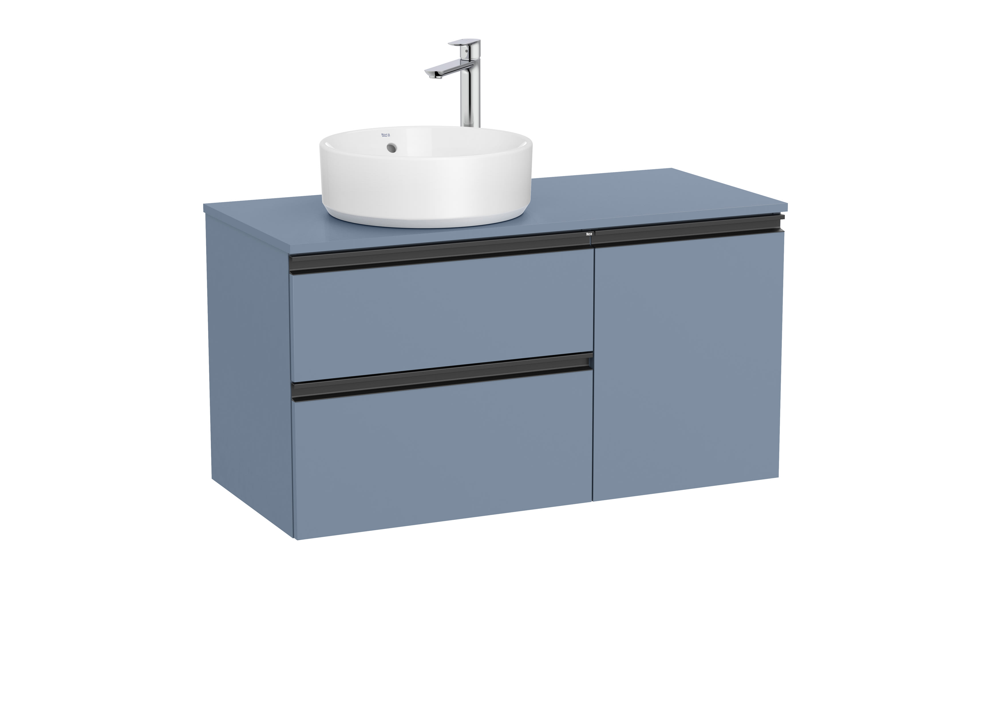 Mobili base per lavabo Matt Blue The Gap A851957548 Roca