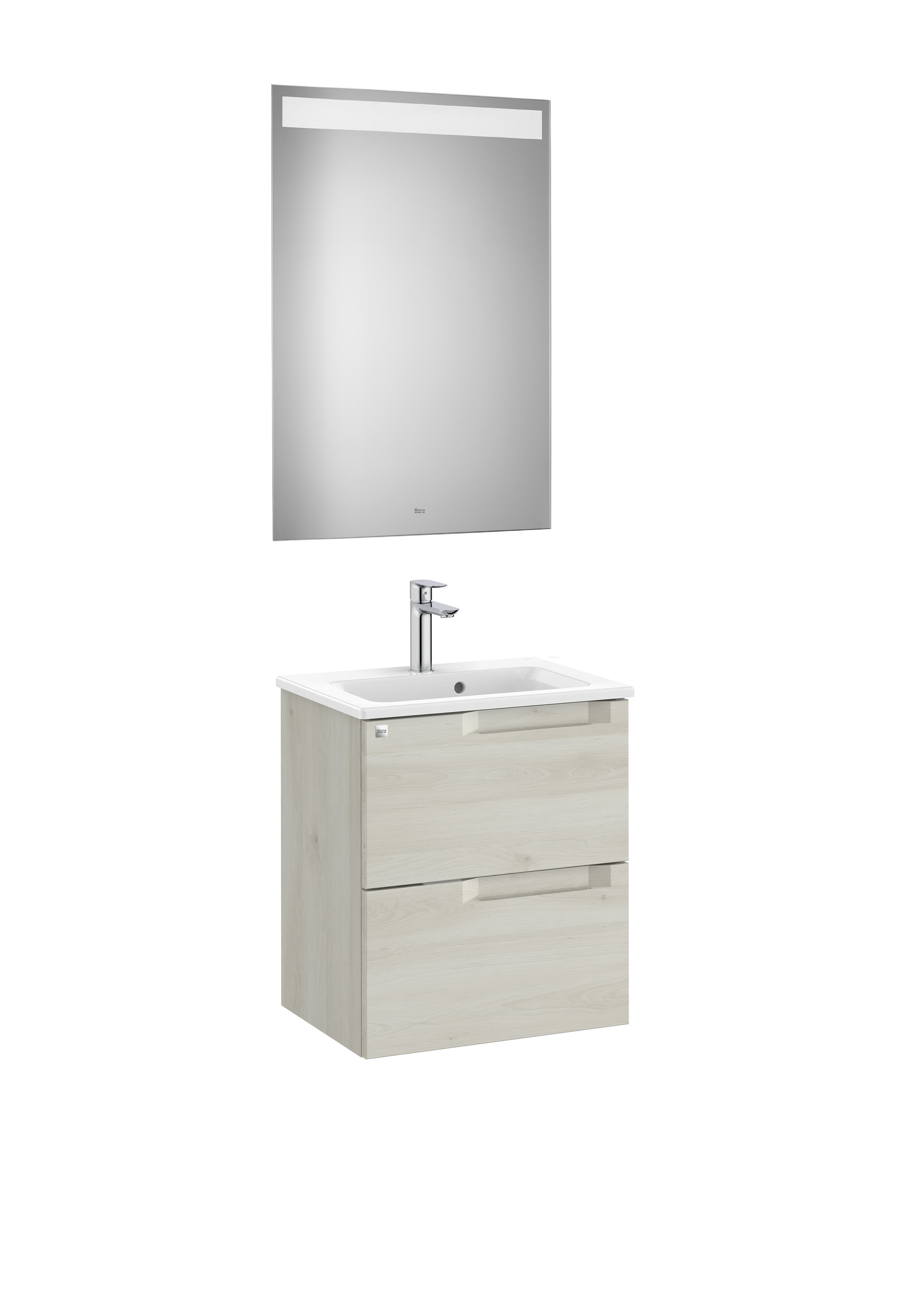 Mobili con lavabo White Wood Aleyda A851829525 Roca