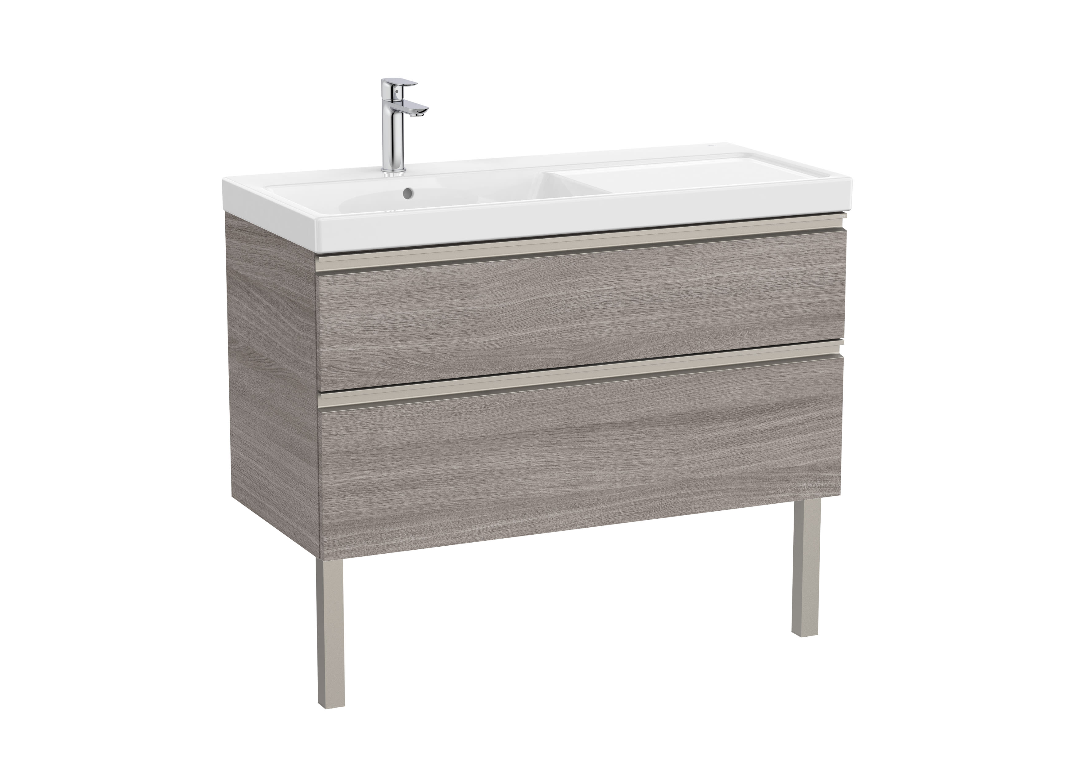 Mobili con lavabo City oak The Gap A851966402 Roca