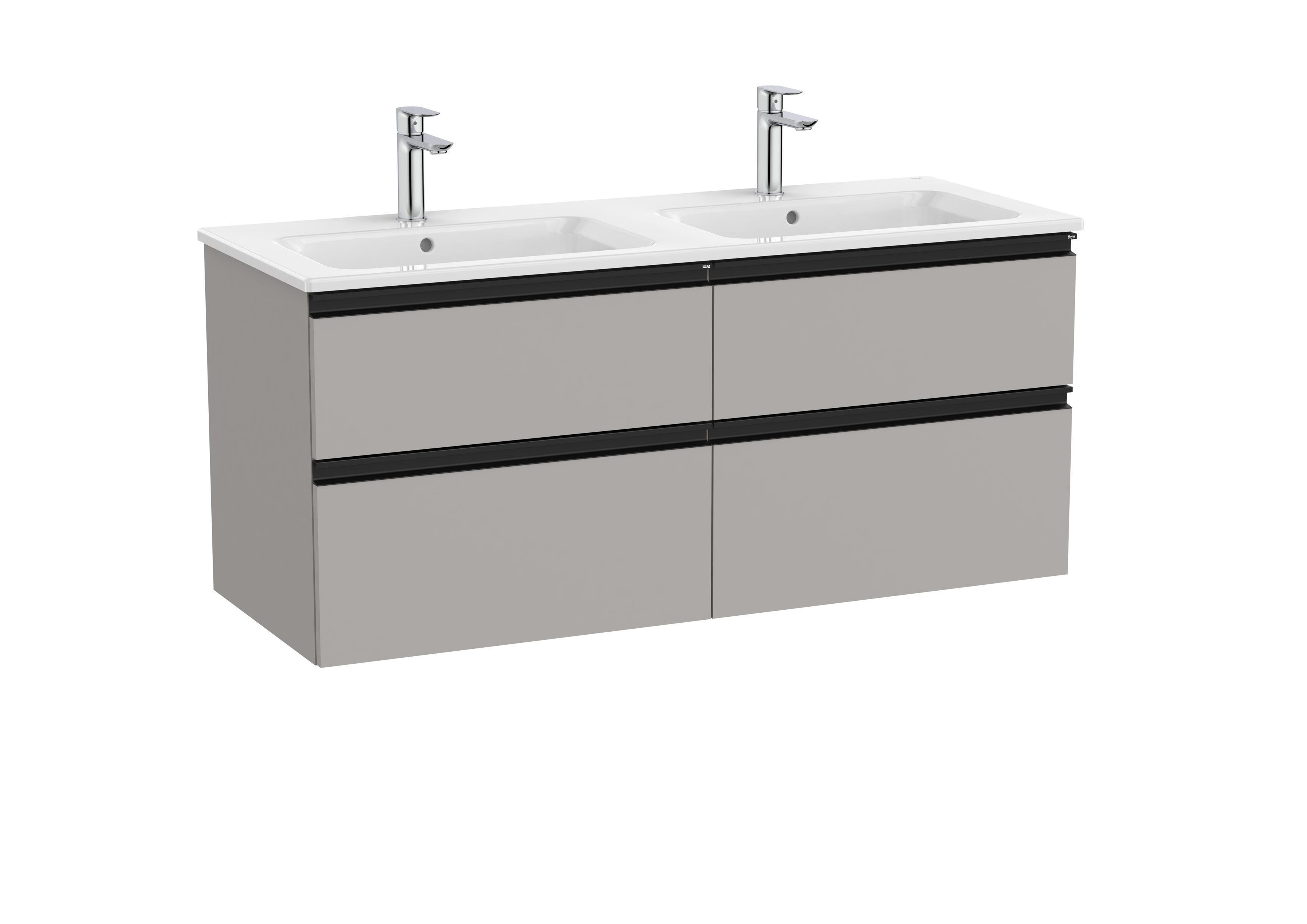 Mobili con lavabo Matt Grey The Gap A851483547 Roca