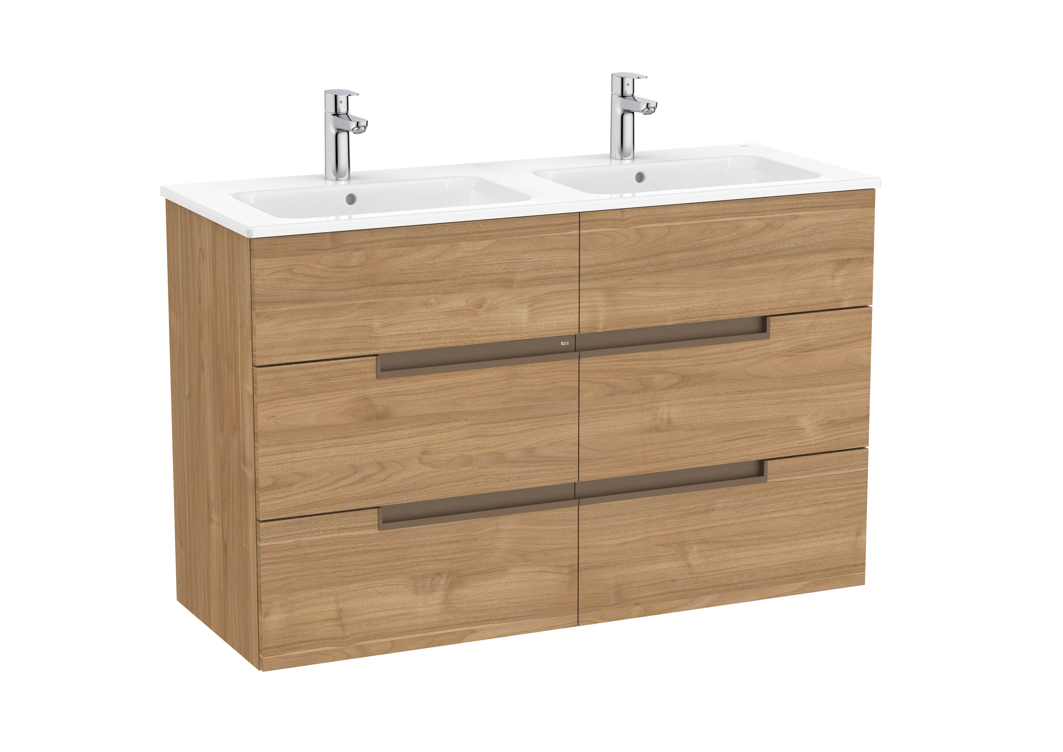 Mobili con lavabo Noce Victoria-N A852104517 Roca
