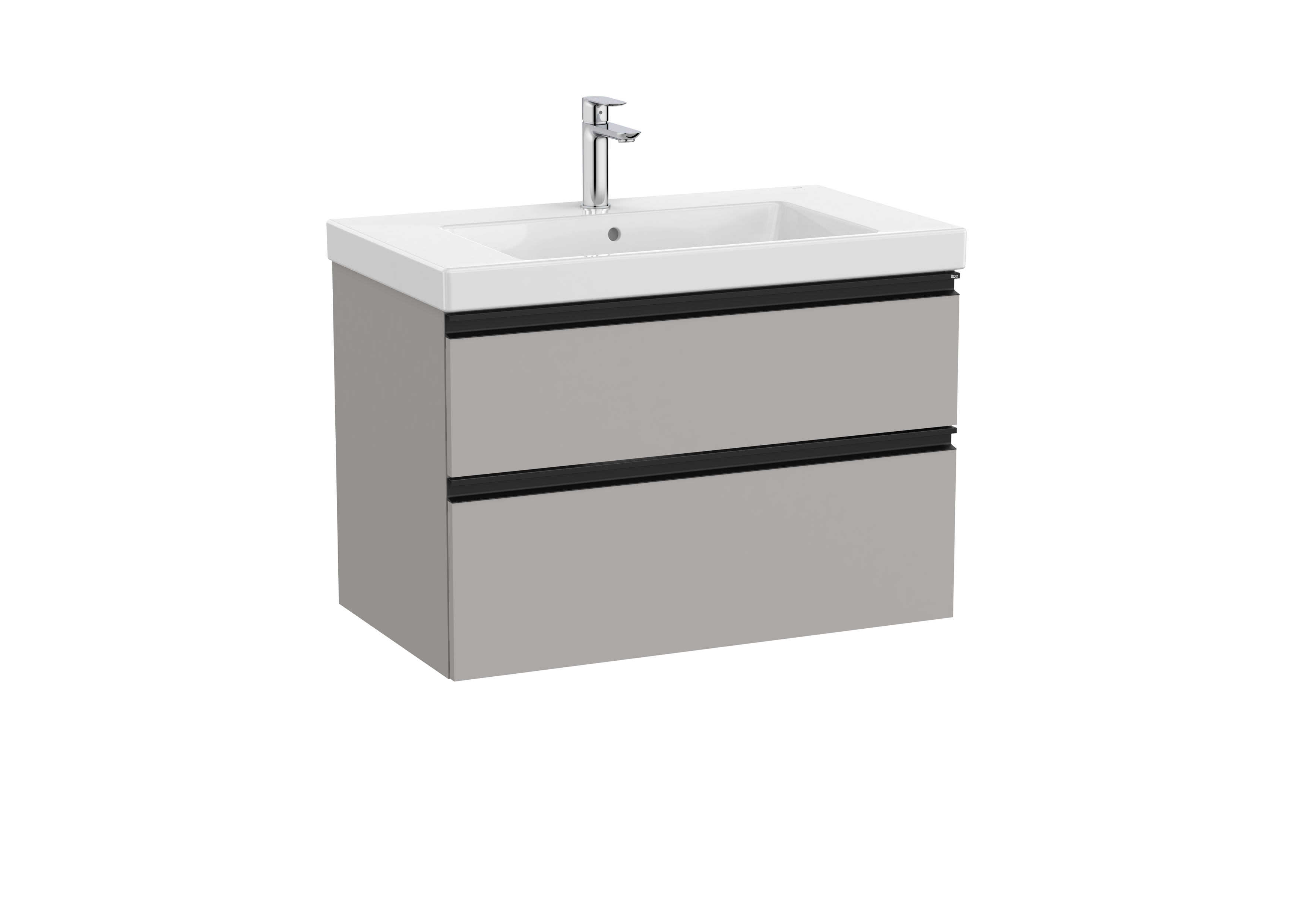 Mobili con lavabo Matt Grey The Gap A851964547 Roca