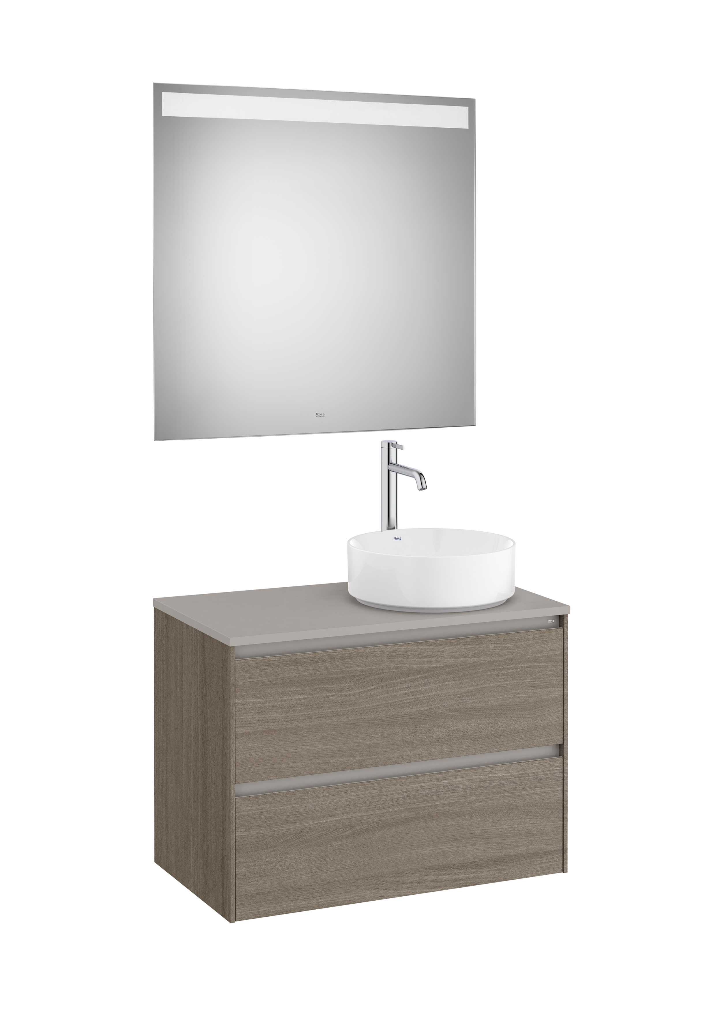 Mobili con lavabo Dark Elm Ona A851715511 Roca