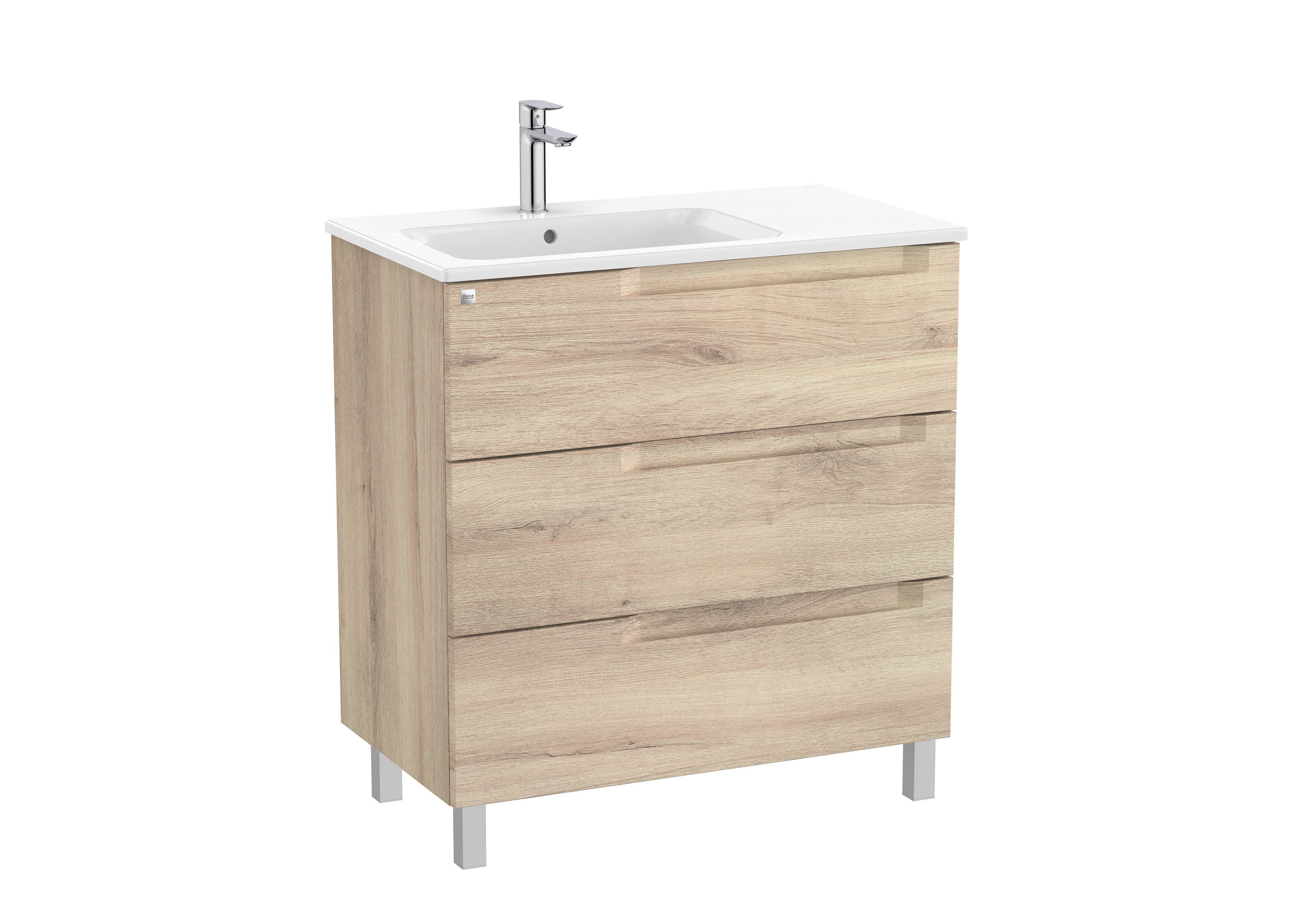 Mobili con lavabo Beige Wood Aleyda A851825524 Roca