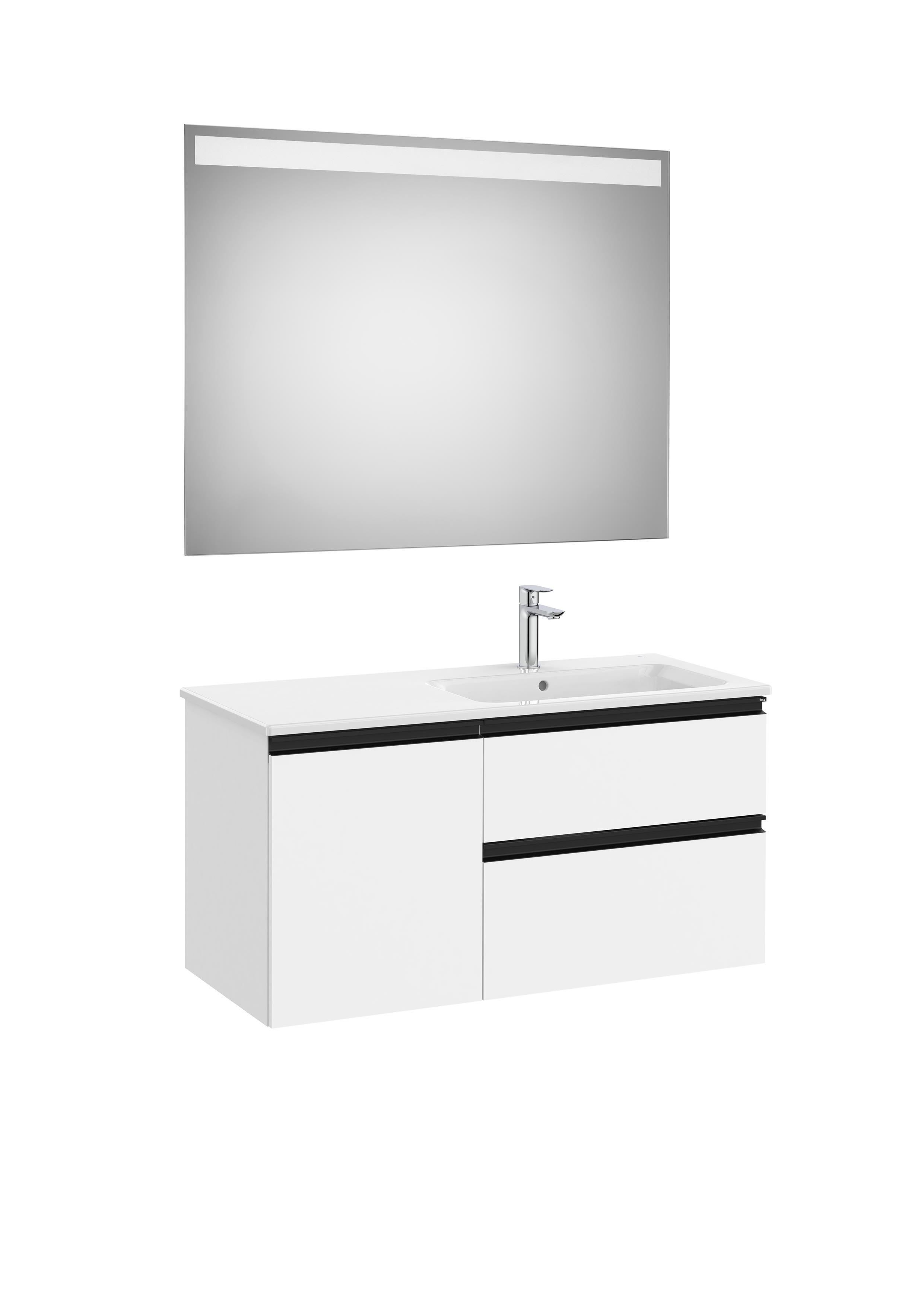 Mobili con lavabo White Matt The Gap A851999509 Roca